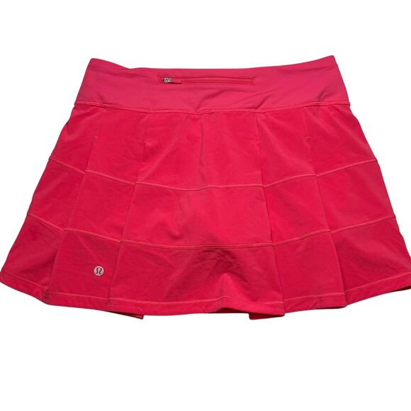 Lululemon Pace Rival Mid-Rise Skirt *Long *Lip Gloss - Picture 4 of 9